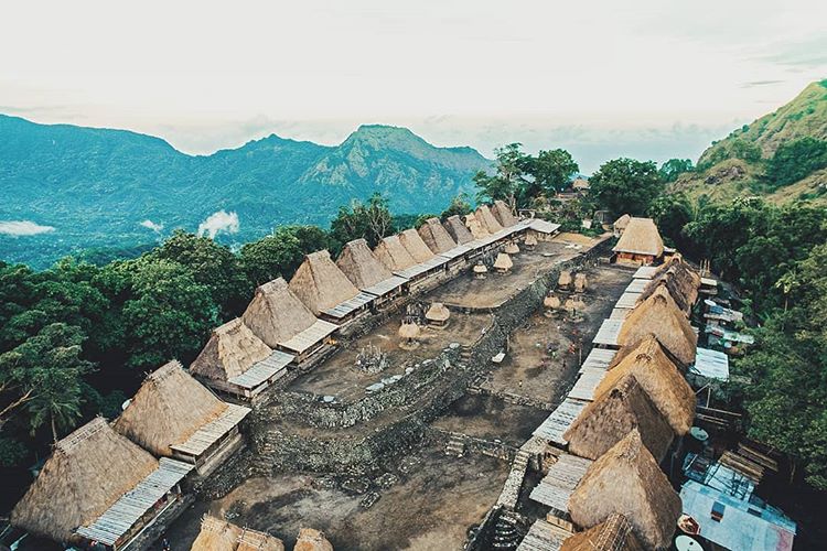 Pesona Kampung Adat Bena Bajawa di Ngada NTT