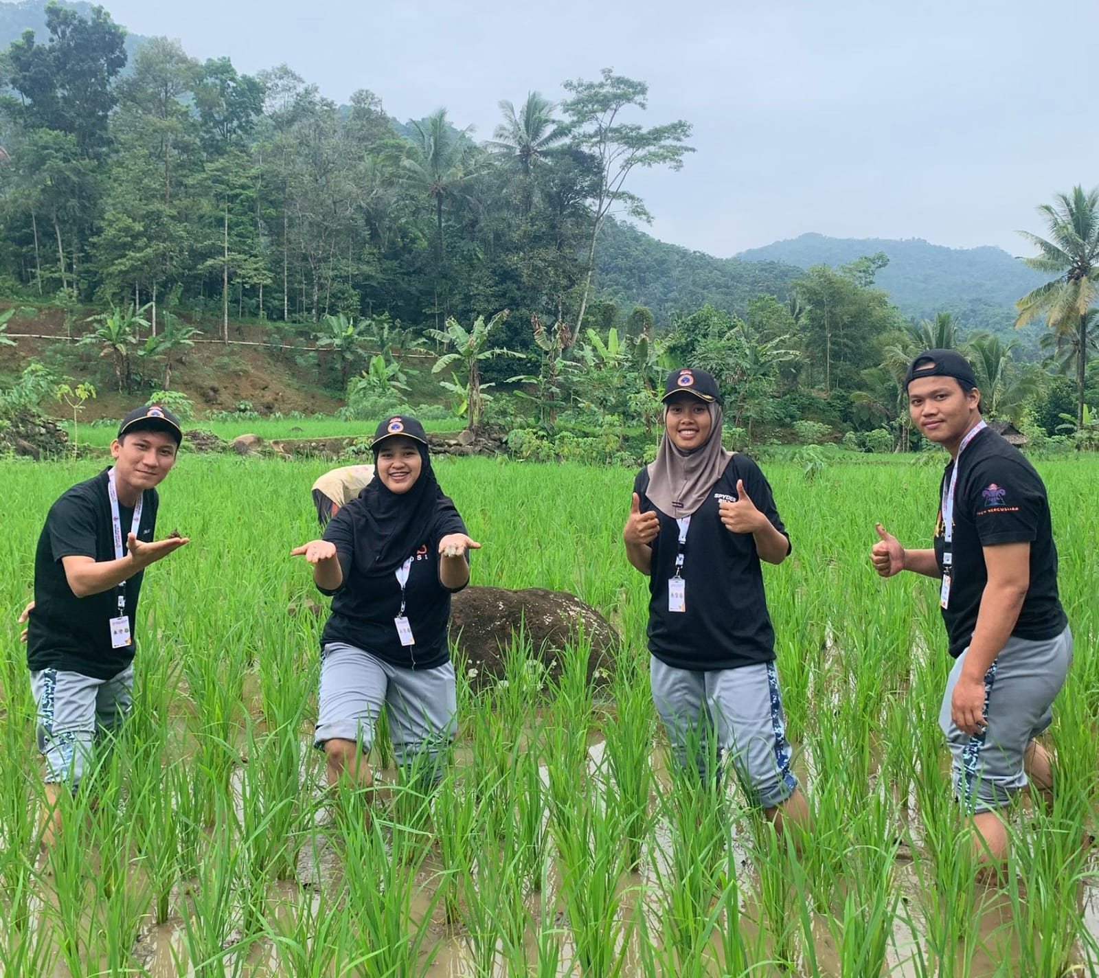 Petani di Desa Majasari Sambut Dengan Antusias Peserta Bakti Pemuda Nusantara serta Memperkenalkan Warisan Budaya Tak Benda Leuit