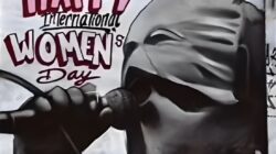 Dari Tembok ke Perlawanan, Graffiti Band Sukatani di International Women’s Day, Seruan Melawan Pembungkaman !!