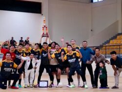 Tim Solidaritas FC Juarai Liga Fourfeo Futsal Usai Tundukkan Tiga Tim Tangguh