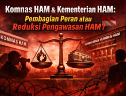 Komnas HAM dan Kementerian HAM, Pembagian Peran atau Reduksi Pengawasan HAM ?