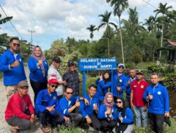 Kolaborasi Mahasiswa Pascasarjana UNTAN dan Warga Warnai Pembangunan Partisipatif Desa Bakau