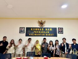 Komnas HAM Kalbar Terima Audiensi Kementerian HAM RI, Perkuat Sinergi Pemajuan HAM di Daerah