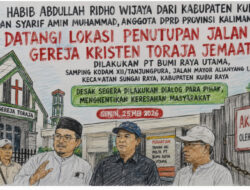 Akses Ibadah Dipagar, Seruan Keadilan Menggema Dari Samping Markas Kodam Tanjungpura