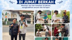 Berbagi di Jalanan, PW PII Kalbar Hidupkan Semangat Kepedulian Sosial