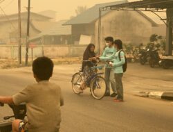 Gemawan dan Relawan Salurkan Masker untuk Warga Terdampak Kabut Asap di Kayong Utara